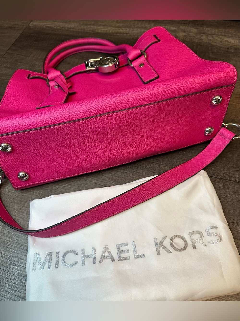 Michael Kors Hamilton Satchel - Picture 9 of 13